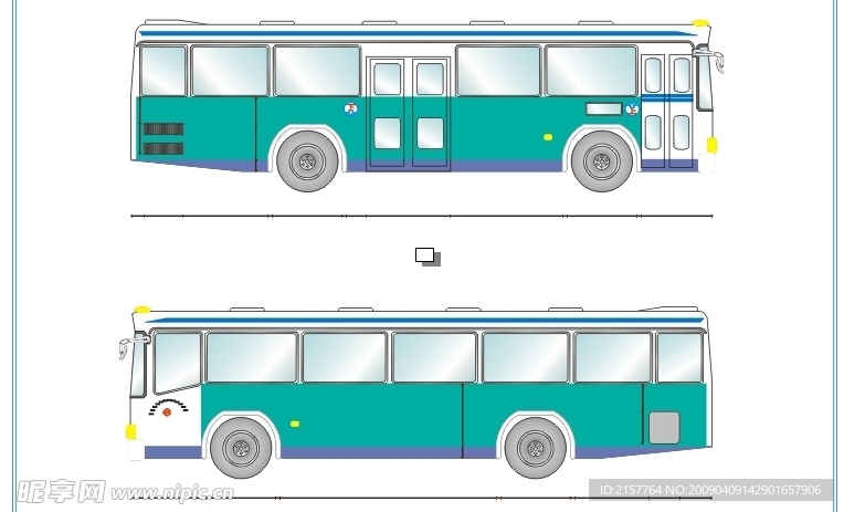 车型矢量图 广普A620