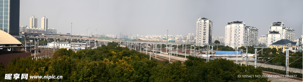 地铁轨道风景