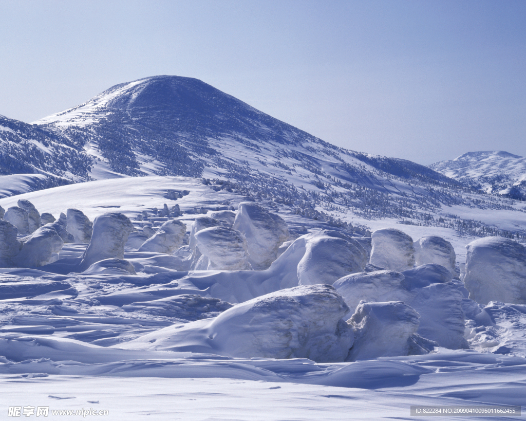 日本雪景