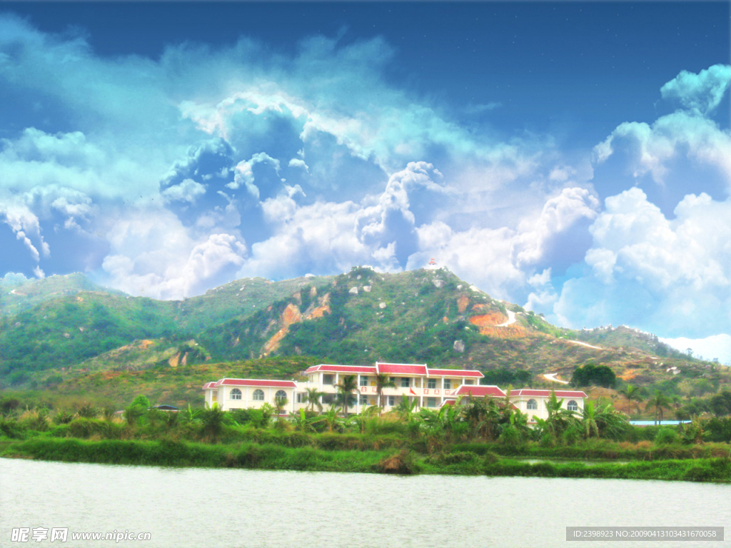 揭阳官田美景——山间学校