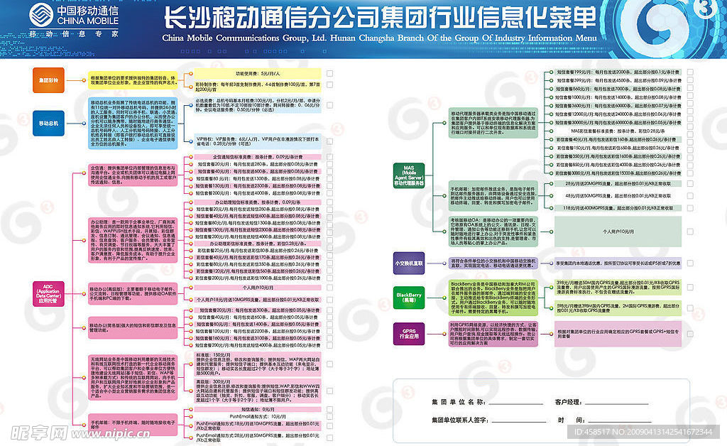 信息化菜单