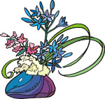 手绘鲜花