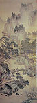 明 周臣 春山游骑图
