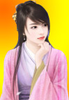 手绘古装美女