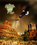 鹰翔群山间