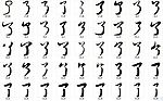 了 书法字