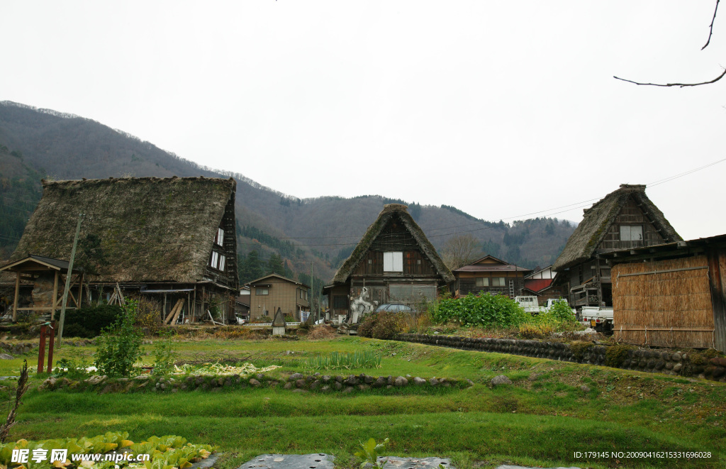 白川鄉與五箇山的合掌造村落