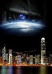香港上空的變形金剛