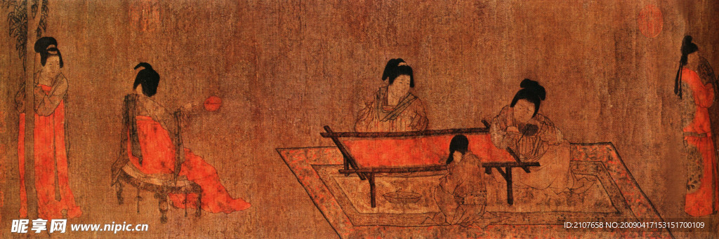 中国画人物
