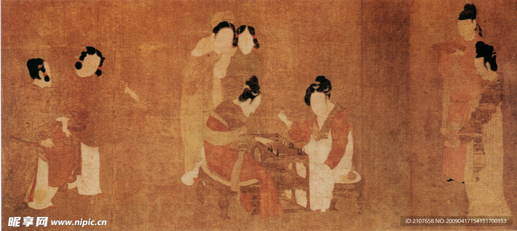 中国画人物