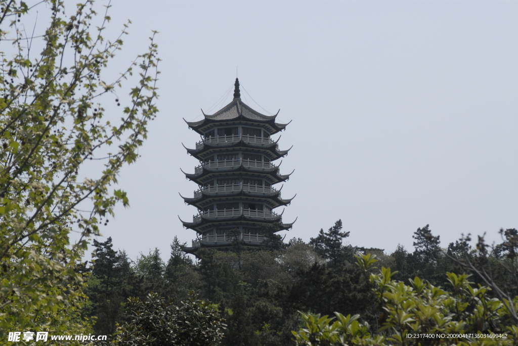 蚌埠张公山 塔