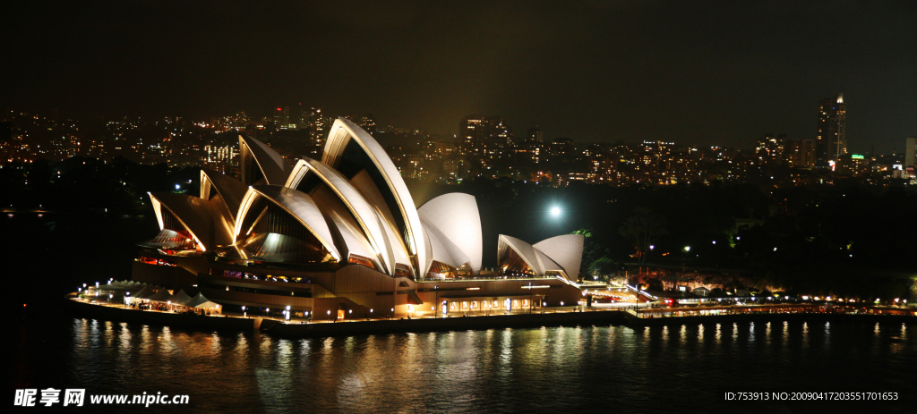 悉尼歌剧院夜色