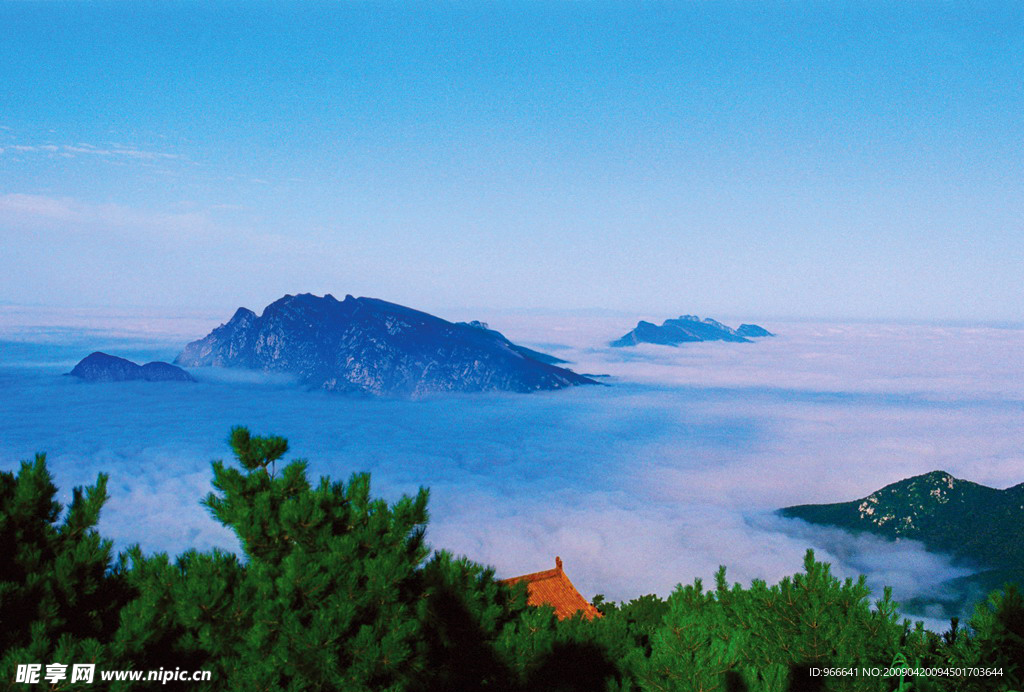 少室山远眺