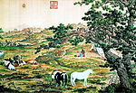 百骏图（局部）