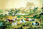 百骏图（局部）