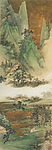 青绿山水图
