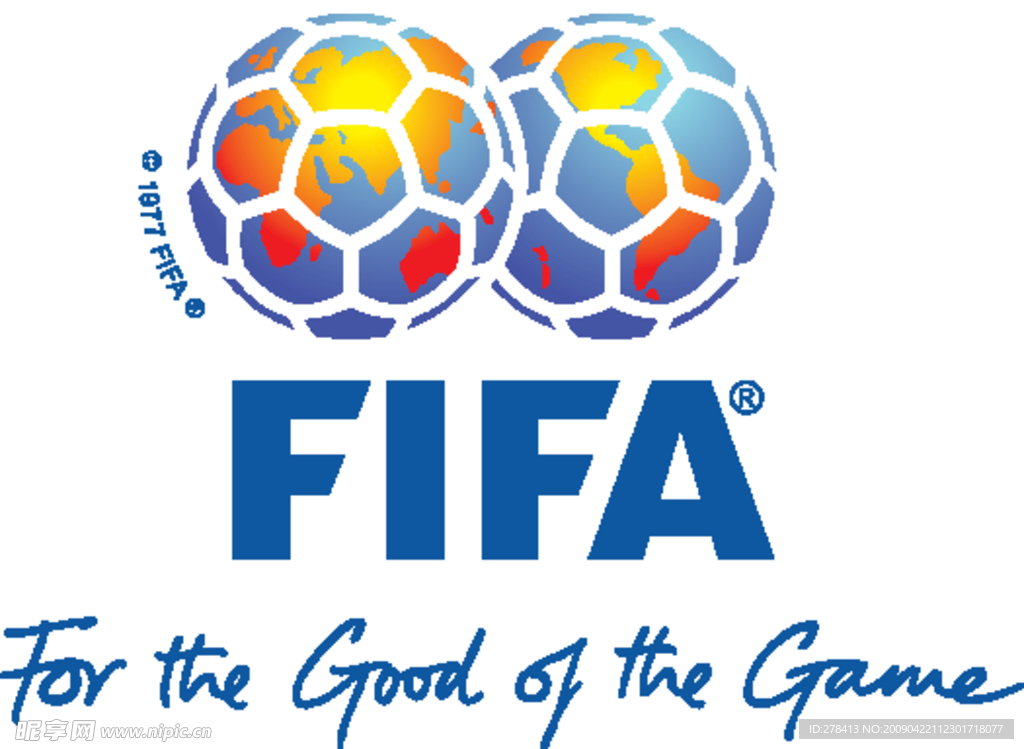 FIFA国际足联标志LOGO矢量图