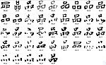 品 书法字
