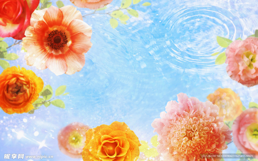 花草背景