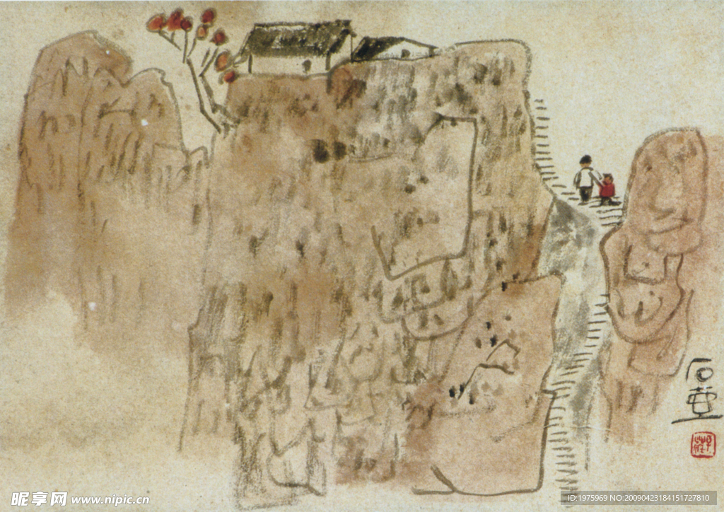山路图