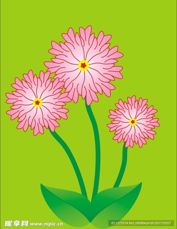 手绘小花