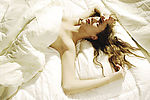 臥室睡眠美女