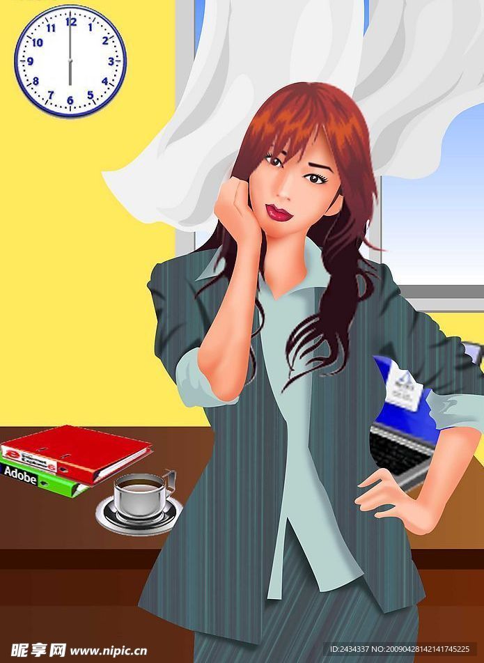 商务美女