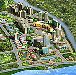 住宅小区效果图
