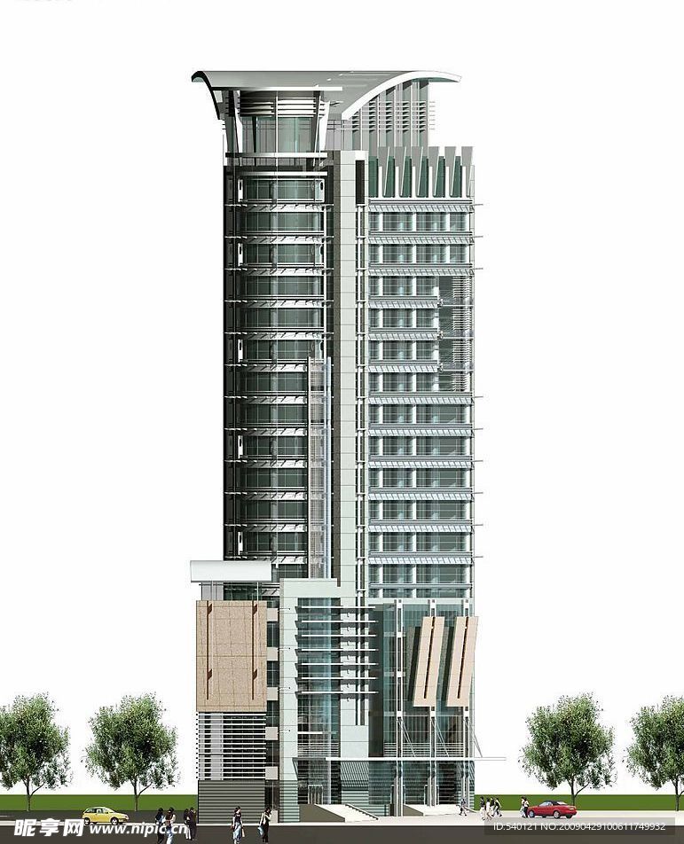 房屋外景效果图