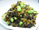 周庄咸菜毛豆