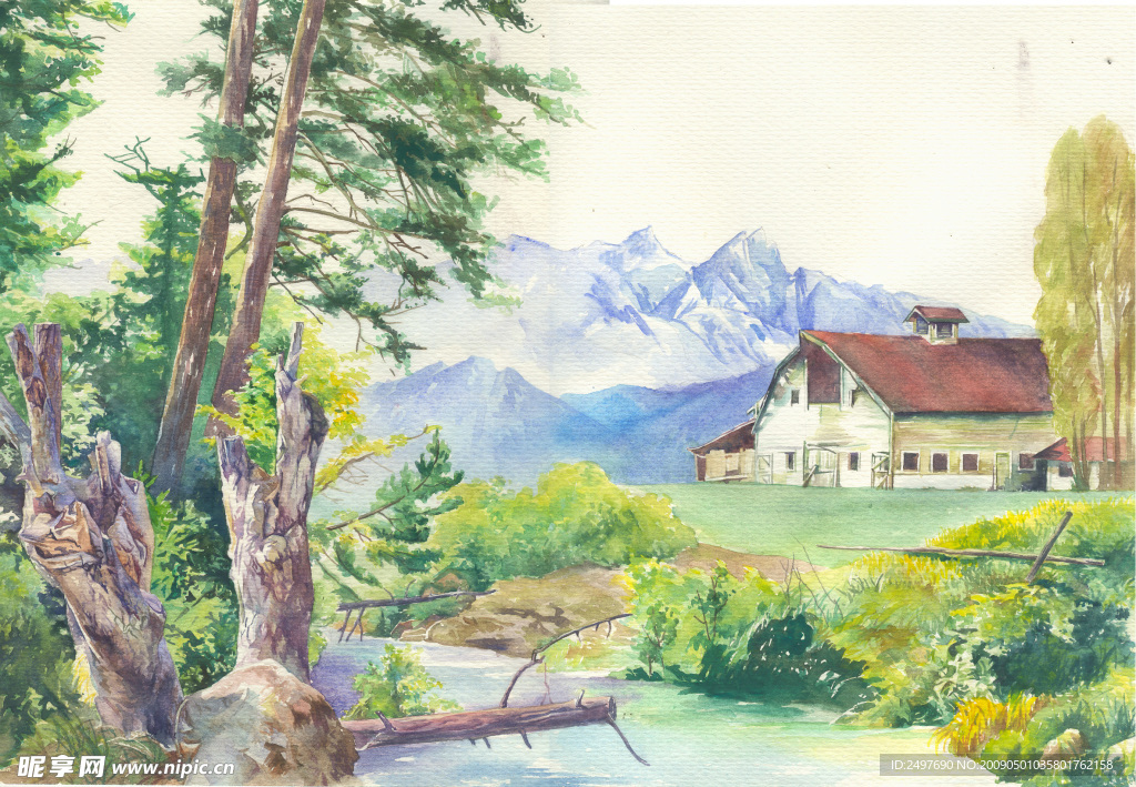 绘画风景