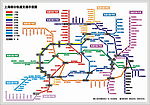 最新的上海轨道交通线路图 18条线