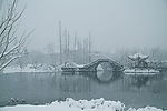 西湖雪景
