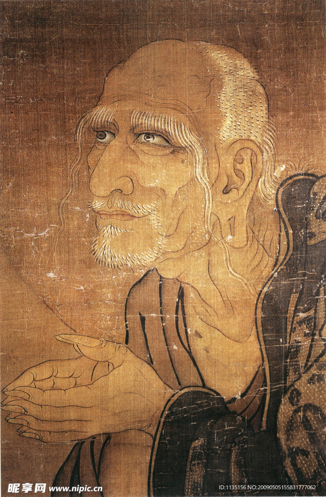 古画之老者