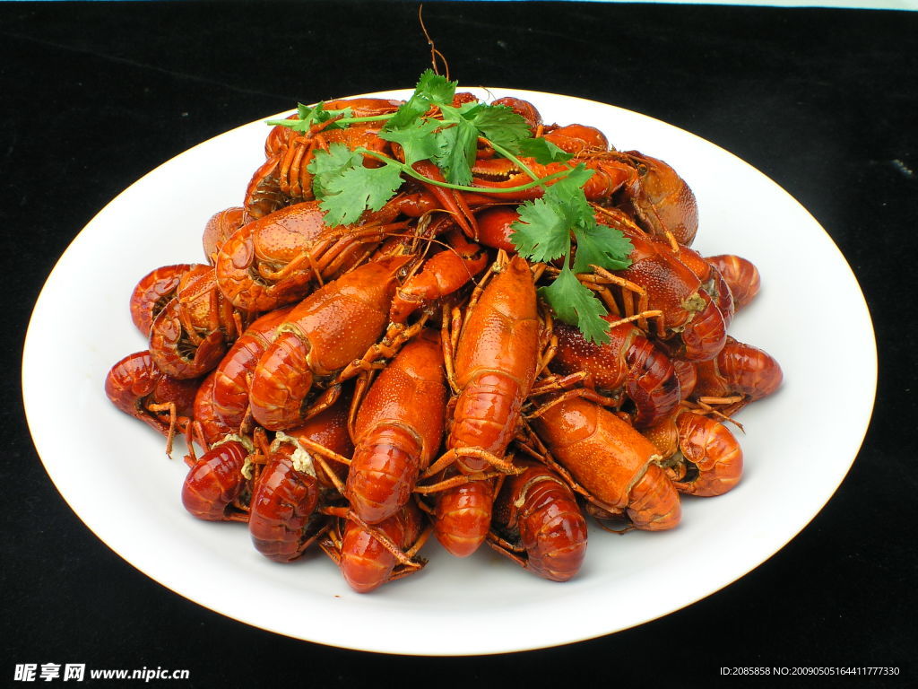 美食麻辣龙虾