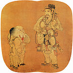 国画货郎