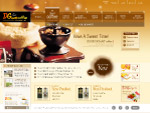 韩国餐饮网站模板