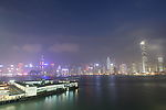 香港维多利亚港夜景