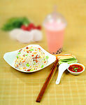 火腿炒饭