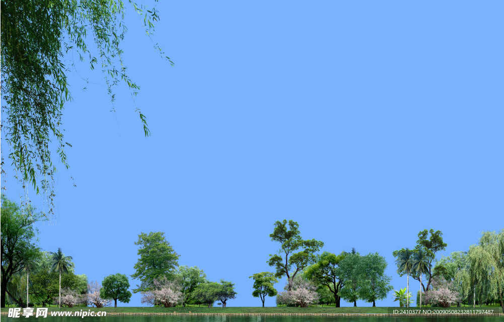 绿化配景