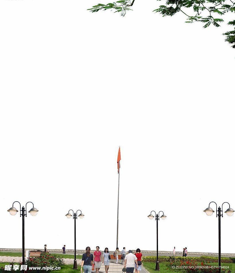 路灯花园