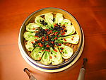 粉蒸青菜