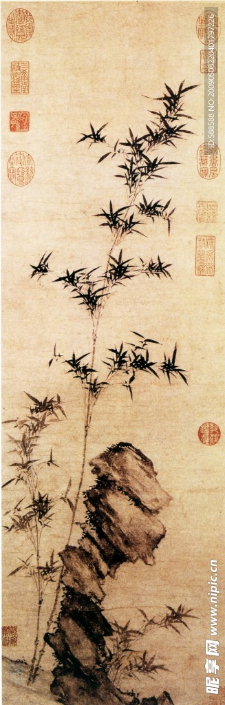 水竹图
