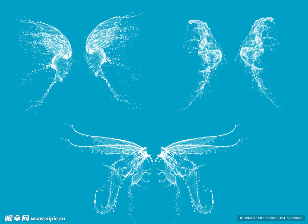 3款梦幻水珠翅膀