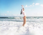 海边美女