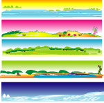 卡通背景1