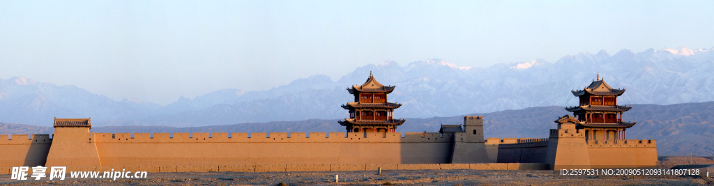 嘉峪关城楼