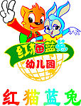 红猫蓝兔标志