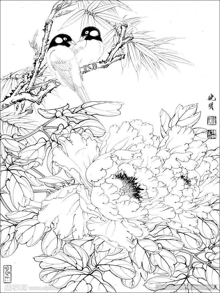 白描
