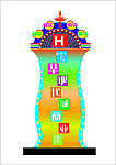 户外大型霓虹灯广告牌